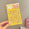 Lindas Pegatinas para Uñas Sanrio para Niños, Pegatinas de Uñas Desgastables, Parches para Uñas de Kuromi, Juguetes de Dibujos Animados para Niños