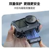 Adaptador de Montagem Magnética de Liberação Rápida Smog para DJI Action 6/5/Nano Base de Liberação Rápida de Dois Pináculos 3662