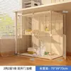 Gaiola para Gatos Quente de Inverno Doméstica Multiandares com Banheiro Gato Espaço Livre Super Grande Armário para Gatos Ninho Pequeno para Gatos Indoor