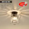 Jiaoying Nórdico Pasillo Vestíbulo Entrada Cristal de Gama Alta Escalera Balcón Cromo Bauhaus Lámpara de Techo Hierro Otro