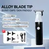 Novo produto transfronteiriço: máquina de cortar cabelo profissional com display LCD, recarregável, para cortar cabelo, estilizar e criar diversos penteados