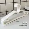 Percha Antideslizante de Plástico Percha Negra y Blanca Percha Sin Costuras Tendedero Exhibidor Tienda de Ropa Soporte para Colgar Ropa Estilo Japonés