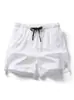 Pantalones Cortos de Seda Helada para Hombre Verano Nuevos Deportivos Sueltos Transpirables Shorts de Running Entrenamiento Físico Secado Rápido Pantalones de Longitud Media