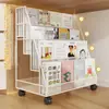 Estantería para Libros Ilustrados Infantil Debajo de la Mesa Estantería Extraíble Estante de Almacenamiento Guardería Bebé Estantería de Almacenamiento de Libros Extraíble Multicapa