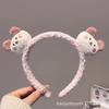 Otoño e Invierno Nuevo Diadema de Felpa de Oso Fresa para Lavar la Cara, Diadema de Presión para el Cabello, Linda Diadema, Accesorios para el Cabello de Oso Peludo para Mujer