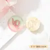 Selo de Carta Borboleta Série 2,5cm Latão Sólido Gravado Cabeça de Selo para Pintura a Fogo Caderno Cabeça de Cobre Cera para Presente