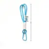 Lanyard de Pelúcia Caixa Surpresa Chaveiro Celular Copo de Água Cor Dopamina Chaveiro Coreano Cartão Mochila