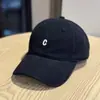 Novo Boné de Baseball para Mulheres, Simples de Outono com Aba Larga, Circunferência da Cabeça Grande, Top Macio, Boné Bico de Pato, Emagrecimento Facial, Chapéu Lavado Retro