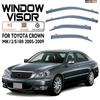 Adequado para Toyota CROWN escudo de chuva espelho retrovisor chuva sobrancelha lateral Defletor de janela CROWN viseira de janela