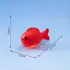 Tamanho da simulação de micro-paisagem peixe vermelho material DIY decorações acessórios aquário paisagismo mini pequenos ornamentos