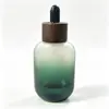 Frasco Conta-Gotas Plano Transparente 15ml 30ml em Estoque de Fábrica Engarrafamento de Óleo Essencial de Aromaterapia Essência Frasco Pequeno para Amostra