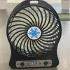 Novo Ventilador Mini Portátil Recarregável USB para Estudante Mini Ventilador de Escritório Floco de Neve Pequeno Ventilador