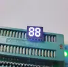 Tubo Digital LED de 2 Dígitos de 0,2 Polegadas, Tela Digital de Luz Branca de Cátodo Comum de Alto Brilho, Display Digital Dual 8 de 5 Pinos em Linha Única