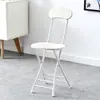 Silla plegable sencilla, Silla con respaldo, Silla para estudiantes, Silla de comedor para el hogar, Taburete plegable, Silla de entrenamiento, Silla portátil, Silla para dormitorio