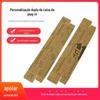 Caixa de Papel Kraft Personalizada, Espessura Tripla, Logo Imprimível, Caixa de Embalagem para Roupa Íntima e Meias, Caixa de Papel Retangular, Feita Sob Medida