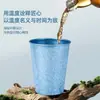 Taza de cerveza para exteriores de titanio puro, vaso para enjuague bucal de gran capacidad, taza portátil, taza para beber directamente para acampar, vaso para jugo, vaso para leche