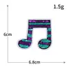 Gafas de Sol Planeta Fútbol Bordadas con Lentejuelas Corazón Melocotón Nota Computadora Dibujos Animados Parche Bordado Pegatina de Tela Bordada Listas para la Venta