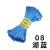 Fio de Nó Chinês de Poliéster 5 Fios 7 Fios Corda Trançada Fio para Joias Feito à Mão DIY 2,5mm 20 jardas/laço
