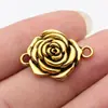 27x20mm 3.4g Multicolor Venta Caliente Transfronteriza Material DIY Conector Flor de Rosa Floreciente