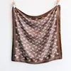 Pañuelo Cuadrado Grande de Seda Oblicua Estilo Británico 90 Estampado de Cebra Seda Moda Bufanda Chal Versátil