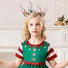 Vestido de pasarela para fiesta de Navidad de princesa de niña de tela satinada de Amazon, vestido infantil, vestido de noche de anfitriona