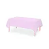 Mantel Desechable Liso Material PEva Engrosado y Ampliado 137*183CM Mantel de Color Sólido Decoración de Fiesta Monocromático