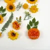 Simulação transfronteiriça 38 peças de girassol girassol grampo de cabelo flor material de flor saco DIY feito à mão adorno de cabeça faixa de cabelo chapéu flor decorativa