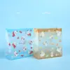 Bolsa Transparente de PP com Logo Personalizado Sacola Plástica para Roupas Sacola para Lanches Casamento Doces Sacola para Presente Sacola de Embalagem para Lembranças Feita Sob Medida