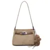 Bolsa de Nicho de Luxo Leve Transfronteiriça para Mulheres, Nova Bolsa Kelly Retrô da Moda, Bolsa Transversal de Ombro Único Casual da Moda para Mulheres