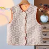 2025 Nueva Primavera Madre Nuevo Chaleco Chino Chaleco Temperamento de Edad Media y Mayor Estilo Nacional Brocado Jacquard Chaleco