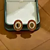 Brincos Versáteis Vintage com um Toque de Luxo, Apresentando Pedra Olho de Tigre, Turquesa e Pérola, Brincos de Tarraxa Prata S925 Retrô