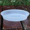Bandeja Gruesa Blanca Redonda para Maceta de Flores Venta al Mayoreo Soporte de Plástico para Maceta Bandeja para Agua Almohadilla para Maceta Base para Maceta de Flores Suculentas Orquídeas