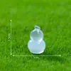 Mini paisagem criativa cabaça decorativa que brilha no escuro, ornamento DIY para paisagismo de jardim, acessório para pendurar, mini decoração de mesa