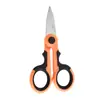 Tesoura de Pesca Profissional para Cortar Linha de Pesca Trançada, Tesoura Serrilhada para Iscas, Ferramentas de Pesca Multifuncionais de Aço Inoxidável para Comércio Exterior e Equipamentos de Pesca Transfronteiriços