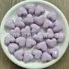 Accesorios de Joyería para Pendientes, Collares, Llaveros DIY de Acrílico con Agujero Recto de 18 mm en Forma de Corazón para Productos Nuevos Transfronterizos