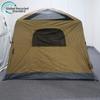 Tienda inflable impermeable de doble capa, venta directa de fábrica, para acampar al aire libre, picnic, práctica y personalizable, para espacios grandes.