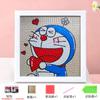 17*17 Pintura de Diamantes para Niños Sanrio Kuromi Pegatina de Diamantes DIY Dibujos Animados Hecho a Mano Punto Diamante Pintura Ladrillo Piedra Pintura