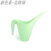 1.8L longo pote de água de boca pote de água portátil regador de jardim pote de plástico boca pontiaguda flor carnuda vaso de água