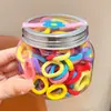Caja de Gomas para el Cabello Pequeñas para Niños Colores Caramelo No Dañan el Cabello Engrosadas Reforzadas Gomas para Cabello de Bebé Gomas para el Cabello de Niñas Accesorios para el Cabello