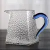 Copo com Infusor de Vidro Espesso com Padrão Martelo de Alto Borossilicato, Copo para Compartilhar Chá no Escritório, Copo com Infusor de Chá de Alta Qualidade, Tudo-em-Um