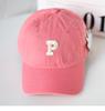 Gorra de Béisbol con Letra Simple Algodón Puro Suave Top Letra Estilo Japonés Urbano Casual Deportes Protección Solar Moda para Hombre