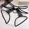 Ropa interior de mujer de estilo japonés Verano Delgada Encaje Transparente Calzones Estilo Coreano Moño Bragas Entrepierna de Algodón Puro