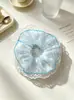 Atacado de Ponto Scrunchies de Renda Estilo Coreano Estilo Preguiçoso de Luxo Prendedores de Coque Prendedores de Cabelo Faixas de Cabelo Prendedores de Cabelo