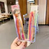 Cuerdas de pelo trenzadas de colores para niños, cuerdas de pelo trenzadas para niñas, cintas decorativas de siete colores para actuaciones festivas