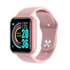 Pulseira inteligente D20/Y68 novo monitoramento de frequência cardíaca e pressão arterial tela colorida Bluetooth de saúde pedômetro esportivo inteligente