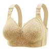 Ropa interior fina y transpirable para mujer de talla grande, cómoda, con realce, almacenamiento lateral, anti-flacidez, sujetador para mediana edad y ancianas
