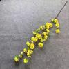 Atacado ramos de flor de pessegueiro simulação flor de cerejeira decoração de casamento flor artificial mesa de sala de estar flor falsa flor de seda paisagismo de jardim