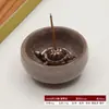 Quemador de Incienso Transfronterizo, Portainciensos, Plato para Incienso, Soporte para Incienso, Adorno Zen Lindo Estilo Japonés, Portainciensos, Inserto de Cerámica Vintage para Incienso