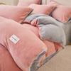 Edredón de invierno, edredón, funda de edredón, un juego de ropa de cama, juego completo de edredón de invierno acolchado y cálido, núcleo individual, dormitorio extraíble y lavable