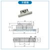 Tarjeta de conexión tipo cuenta táctil para puerta fuerte cuenta táctil hebilla esférica cerradura ventosa de puerta BCAS32/43/50/70mm hebilla esférica
